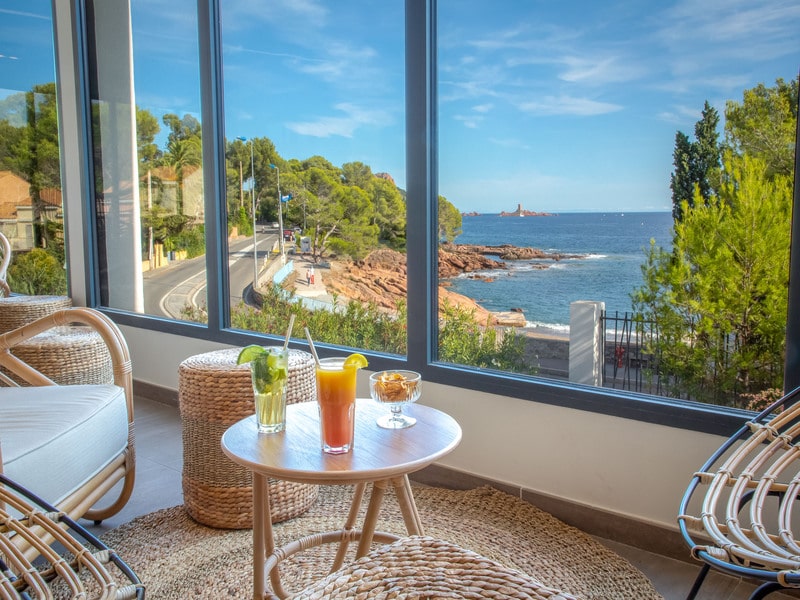 photo n°1 de Séminaires & Location de Salles à Saint-Raphaël – La Plage 4*, Côte d’Azur